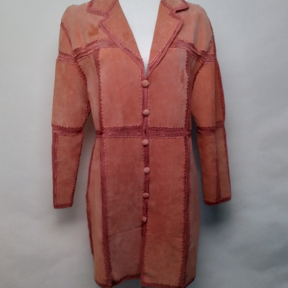 IDI by Matthew leather patchwork jacket